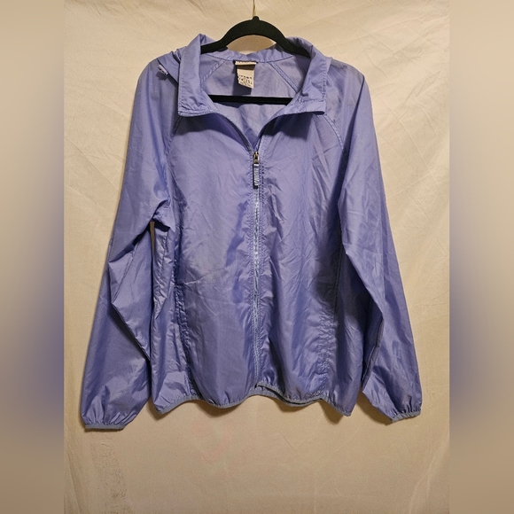 L.L. Bean Windbreaker Jacket.  Unisex. Men's L, Women's XL. Blue. - Picture 1 of 4